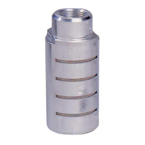 Female Alum Pneumatic Silencer, 1/2in, 5PK